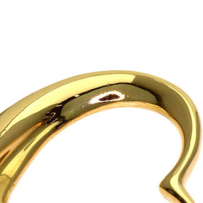 TIFFANY&Co. Open heart Pendant top K18 Yellow Gold Ladies [Used]