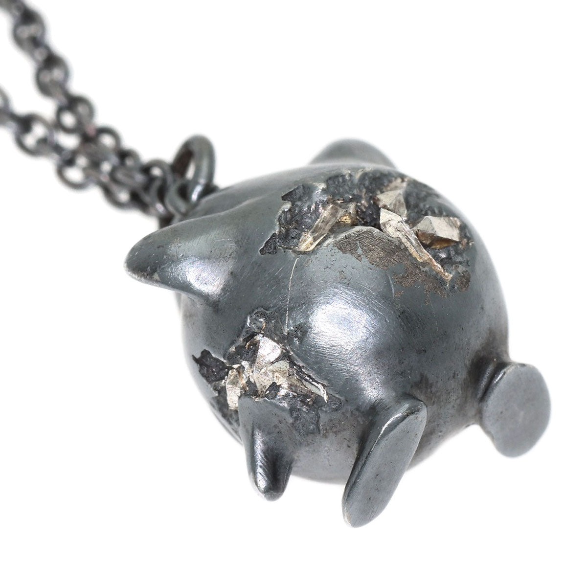 TIFFANY&Co. Pokémon Jigglypuff Diamond Necklace Silver Gold PlatedLadies [Used]