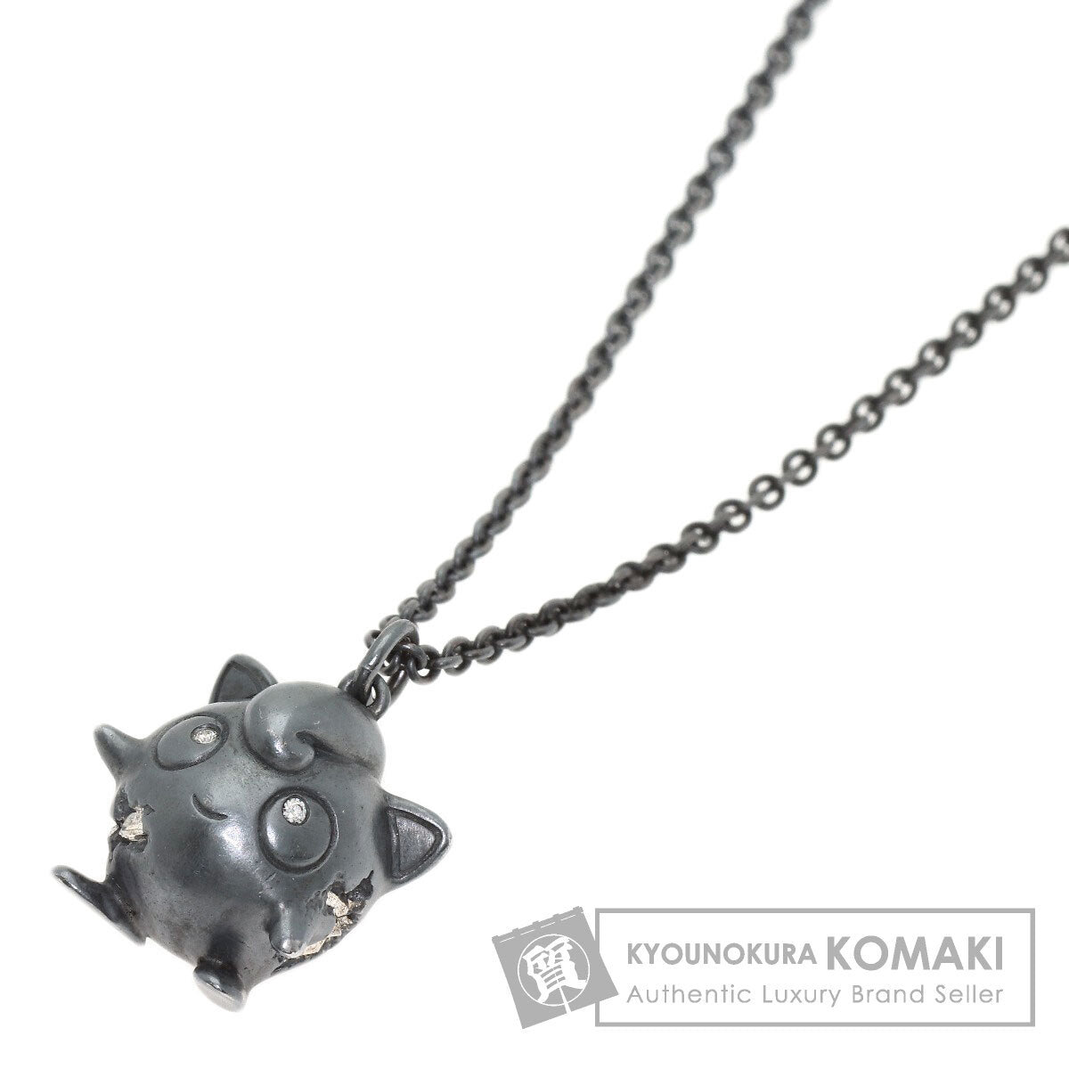 TIFFANY&Co. Pokémon Jigglypuff Diamond Necklace Silver Gold PlatedLadies [Used]