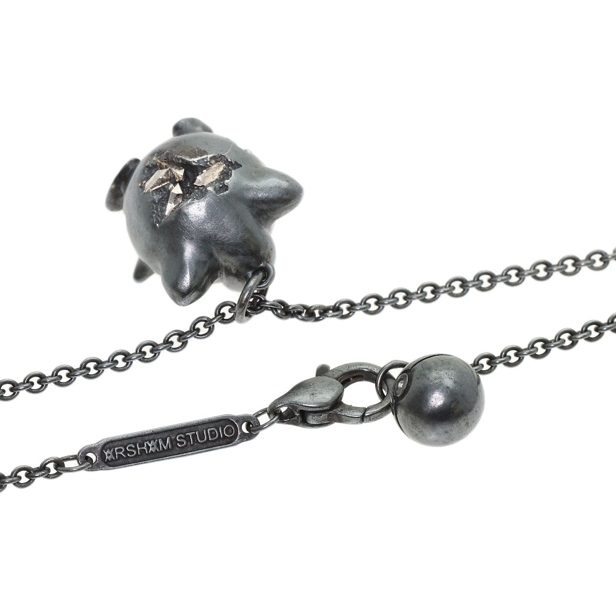 TIFFANY&Co. Pokémon Jigglypuff Diamond Necklace Silver Gold PlatedLadies [Used]