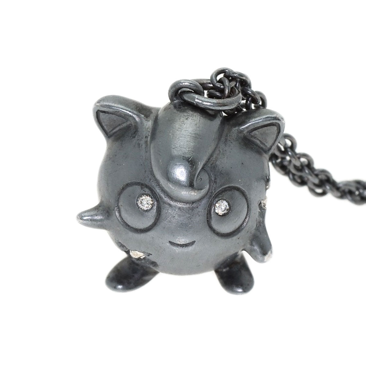 TIFFANY&Co. Pokémon Jigglypuff Diamond Necklace Silver Gold PlatedLadies [Used]