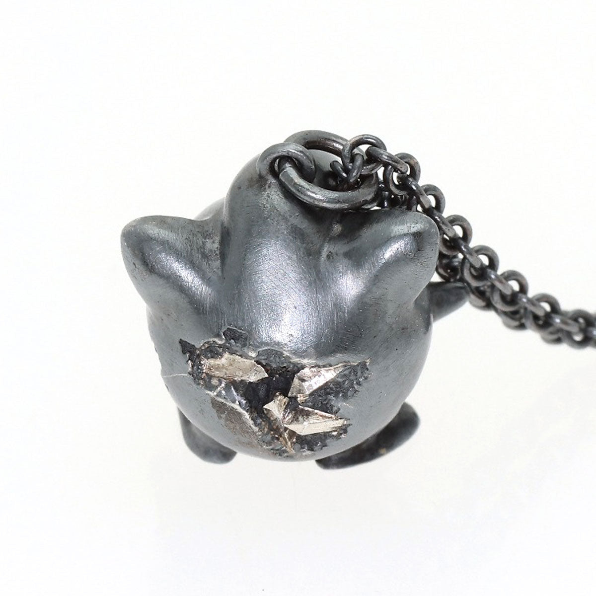 TIFFANY&Co. Pokémon Jigglypuff Diamond Necklace Silver Gold PlatedLadies [Used]