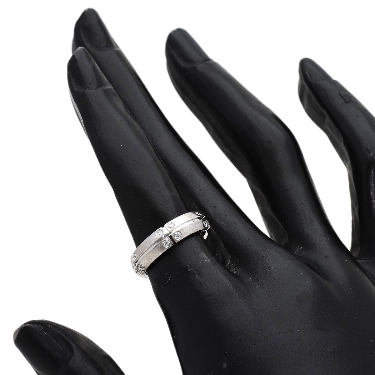 TIFFANY&Co. Streamerica Diamond Ring K18 White Gold Ladies [Used]