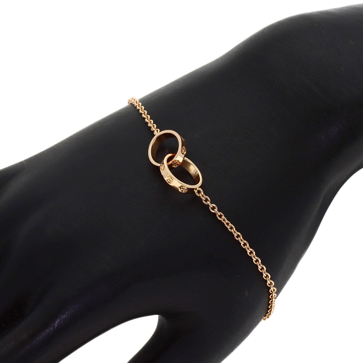 CARTIER baby love Bracelet K18 Pink Gold Ladies [Used]