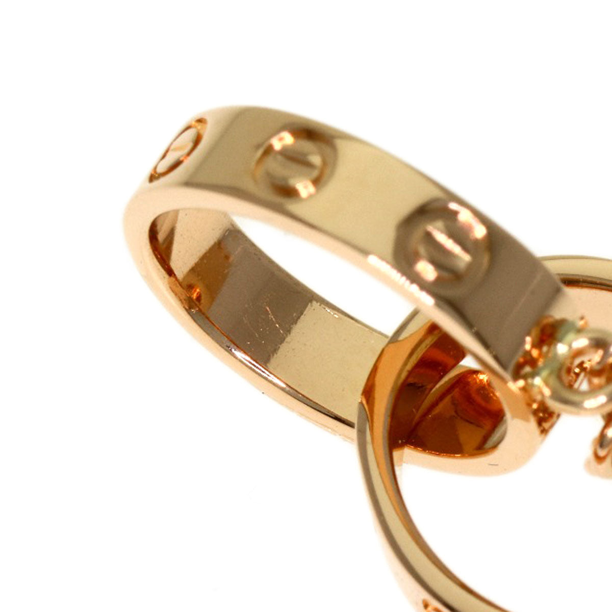 CARTIER baby love Bracelet K18 Pink Gold Ladies [Used]