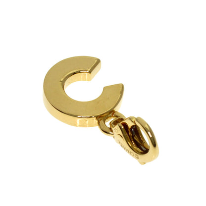 CHANEL C charm Pendant top K18 Yellow Gold Ladies [Used]