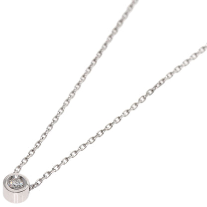 GUCCI Diamond Necklace K18 White Gold Ladies [Used]