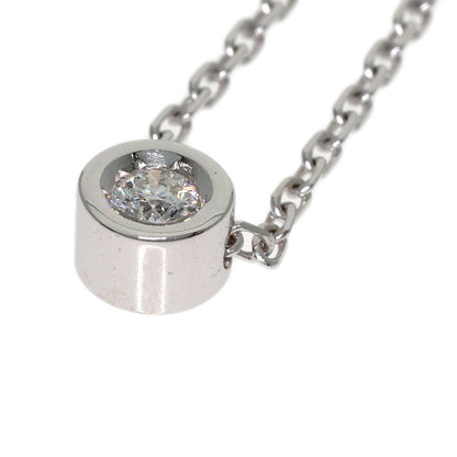 GUCCI Diamond Necklace K18 White Gold Ladies [Used]