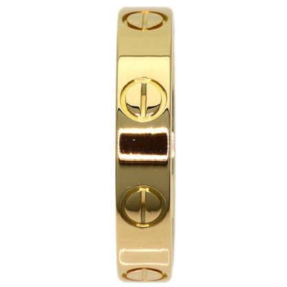 CARTIER Mini love ring #49 Ring K18 Yellow Gold Ladies [Used]