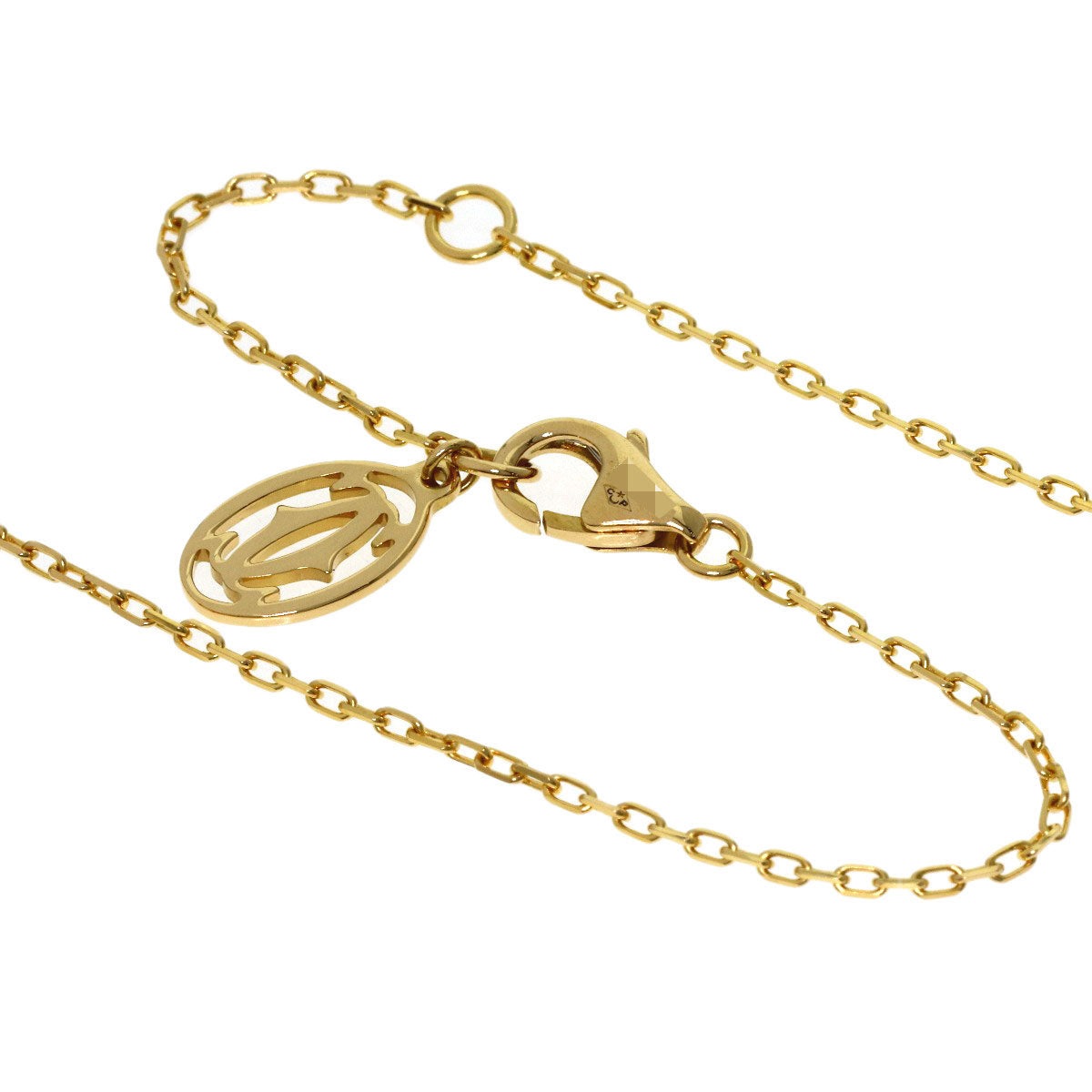 CARTIER Damour Diamant Léger Small Model Diamond Necklace K18 Yellow Gold Ladies [Used]