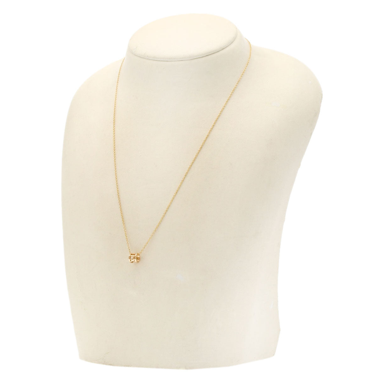 TIFFANY&Co. Atlas Open Mini Necklace K18 Pink Gold Ladies [Used]