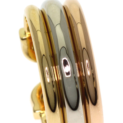 CARTIER 2C LM #56 Ring K18 Yellow Gold K18 White GoldLadies [Used]
