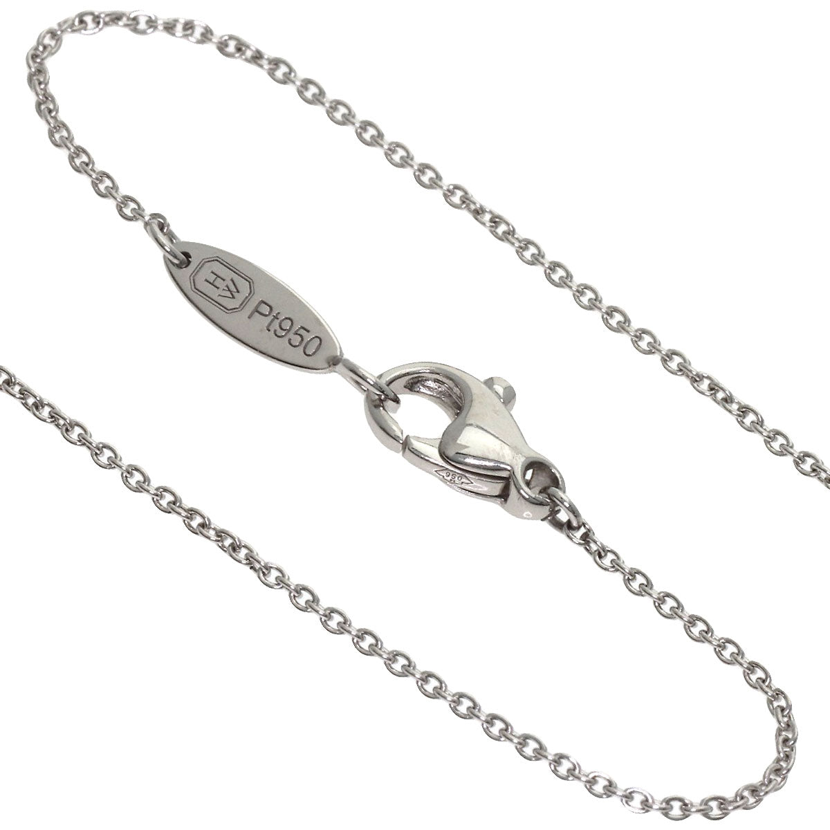 HARRY WINSTON Loop Full Motif Pendant Diamond Necklace Platinum PT950 Ladies [Used]