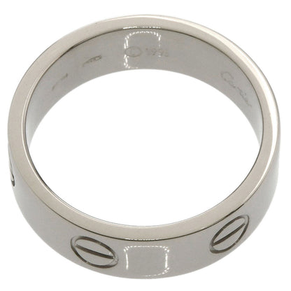 CARTIER love ring #57 Ring K18 White Gold Ladies [Used]