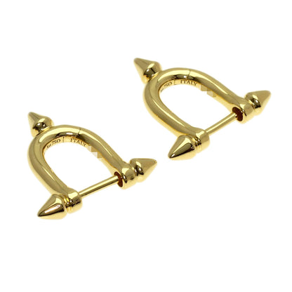 TIFFANY&Co. Titan Small earring K18 Yellow Gold Ladies [Used]