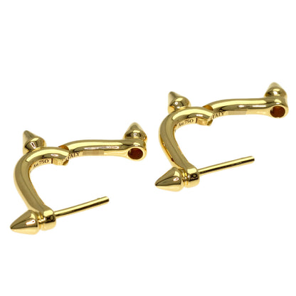 TIFFANY&Co. Titan Small earring K18 Yellow Gold Ladies [Used]