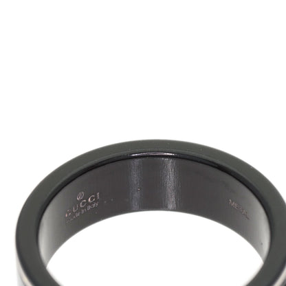 GUCCI Icon Corundum #19 Ring K18 White Gold Ladies [Used]