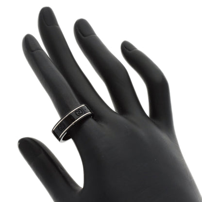 GUCCI Icon Corundum #19 Ring K18 White Gold Ladies [Used]