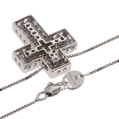 Damiani Belle Epoque Small Diamond Necklace K18 White Gold Ladies [Used]