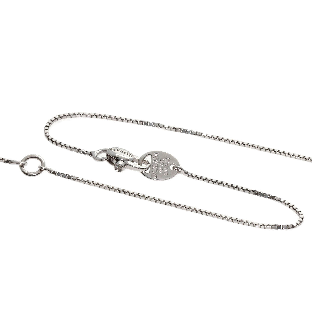 Damiani Belle Epoque Small Diamond Necklace K18 White Gold Ladies [Used]