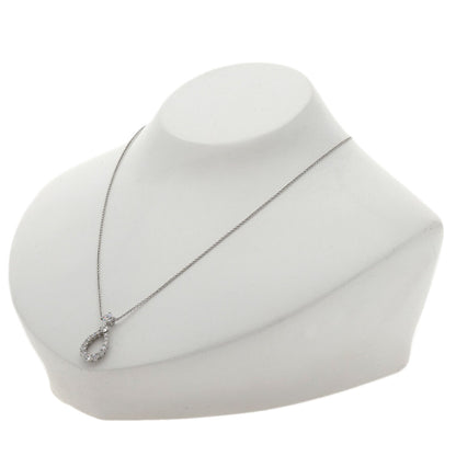 HARRY WINSTON Loop Pendant Extra Large Diamond Necklace Platinum PT950 Ladies [Used]