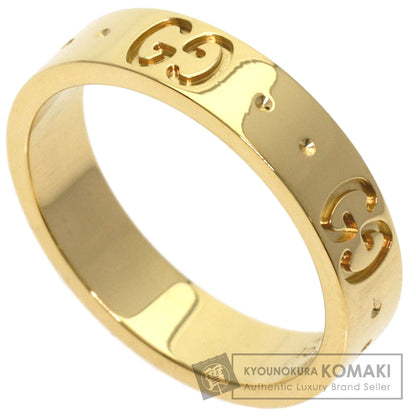 GUCCI アイコン #8 Ring K18 Yellow Gold Ladies [Used]