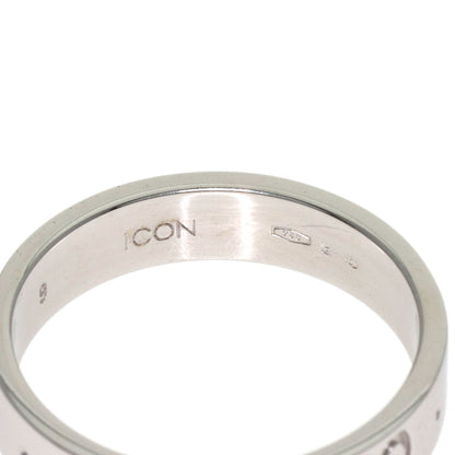 GUCCI Icon # 9 Ring K18 White Gold Ladies [Used]