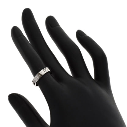 GUCCI Icon # 9 Ring K18 White Gold Ladies [Used]