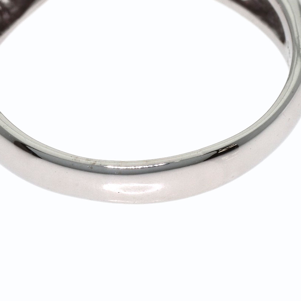 Ponte Vecchio Diamond Ring K18 White Gold Ladies [Used]