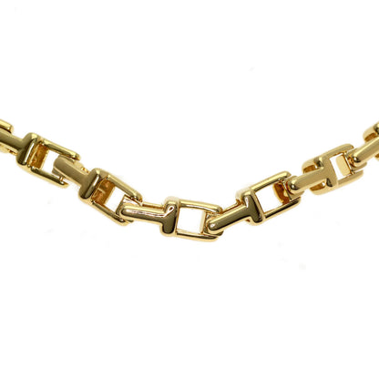 TIFFANY&Co. T Narrow Chain Necklace K18 Yellow Gold Ladies [Used]