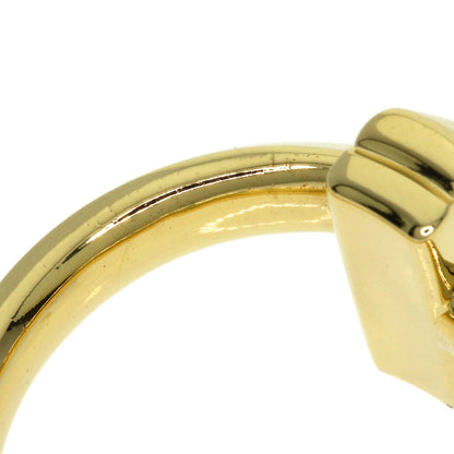 TIFFANY&Co. T one wide Ring K18 Yellow Gold Ladies [Used]