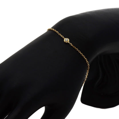CARTIER Diamant Léger d'Amour SM Diamond Bracelet K18 Yellow Gold Ladies [Used]