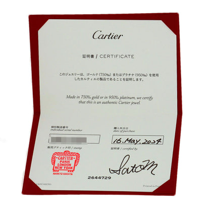 CARTIER Diamant Léger d'Amour SM Diamond Bracelet K18 Yellow Gold Ladies [Used]