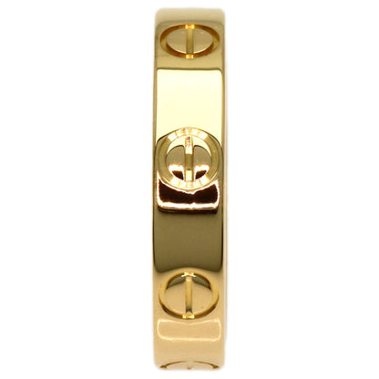 CARTIER Mini love ring #49 Ring K18 Yellow Gold Ladies [Used]