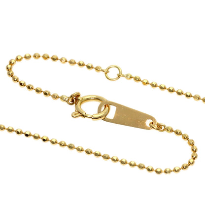 TASAKI Cross diamond Necklace K18 Yellow Gold Ladies [Used]