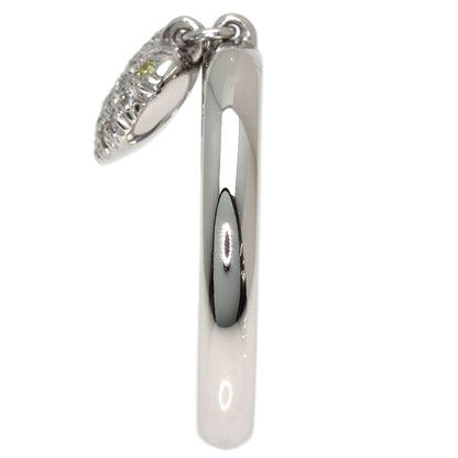 TIFFANY&Co. Heart Pave Diamond Ring Platinum PT950 Ladies [Used]