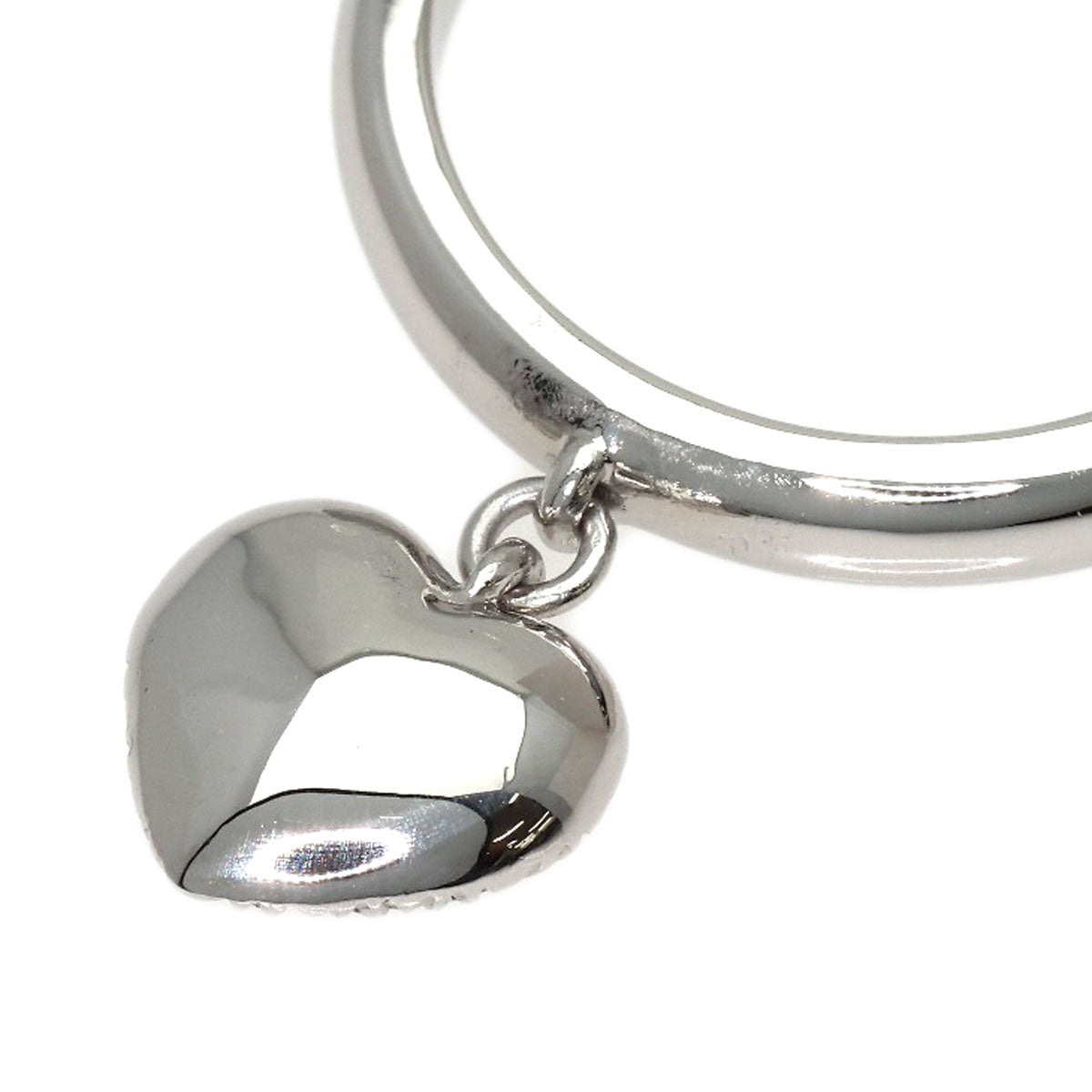 TIFFANY&Co. Heart Pave Diamond Ring Platinum PT950 Ladies [Used]