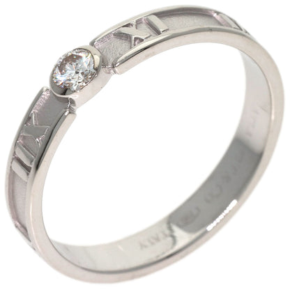 TIFFANY&Co. Atlas Diamond Ring K18 White Gold Ladies [Used]