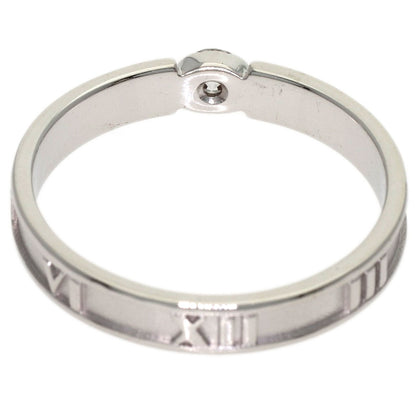 TIFFANY&Co. Atlas Diamond Ring K18 White Gold Ladies [Used]