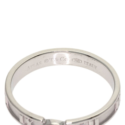 TIFFANY&Co. Atlas Diamond Ring K18 White Gold Ladies [Used]