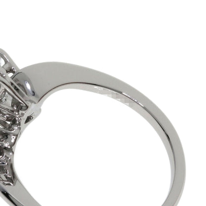 HARRY WINSTON Cluster Small Pear-Shaped Diamonds Ring Platinum PT950 Ladies [Used]