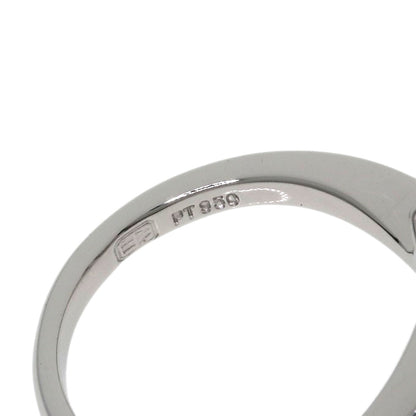 HARRY WINSTON Cluster Small Pear-Shaped Diamonds Ring Platinum PT950 Ladies [Used]