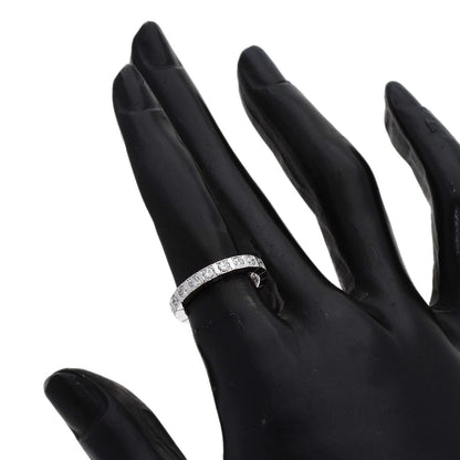 CARTIER Lanieres Full Diamond #48 Ring K18 White Gold Ladies [Used]