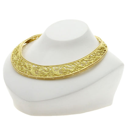 YANES General Life Necklace K18 Yellow Gold Ladies [Used]