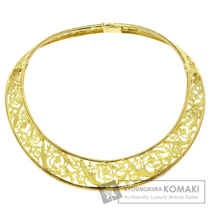 YANES General Life Necklace K18 Yellow Gold Ladies [Used]