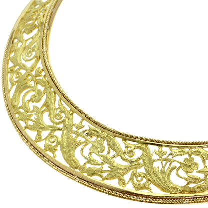 YANES General Life Necklace K18 Yellow Gold Ladies [Used]