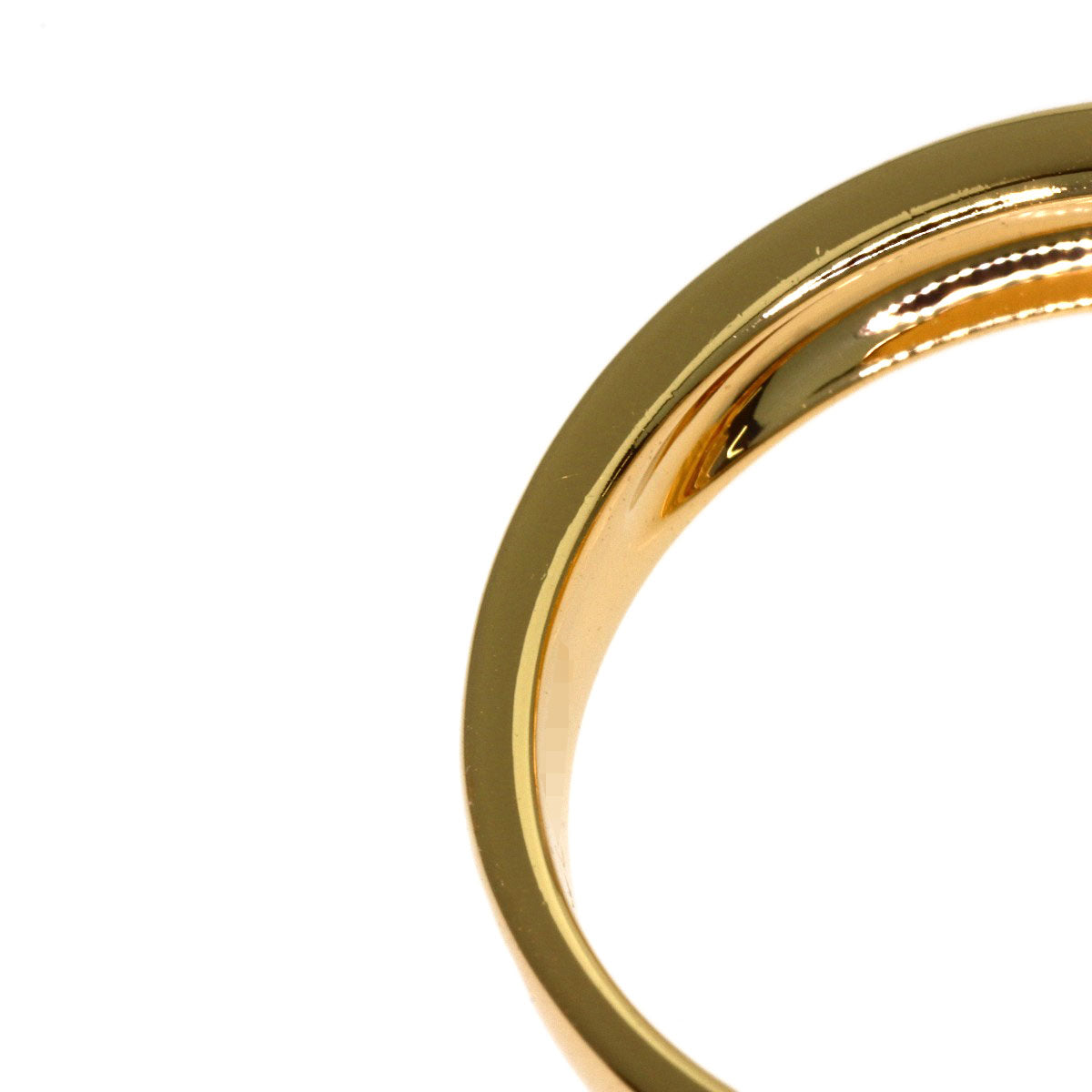 Van Cleef & Arpels Vintage Alhambra Diamond Onyx #51 Ring K18 Yellow Gold Ladies [Used]