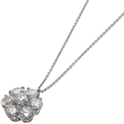GRAFF Flower motif Diamond Necklace Platinum PT950 Ladies [Used]