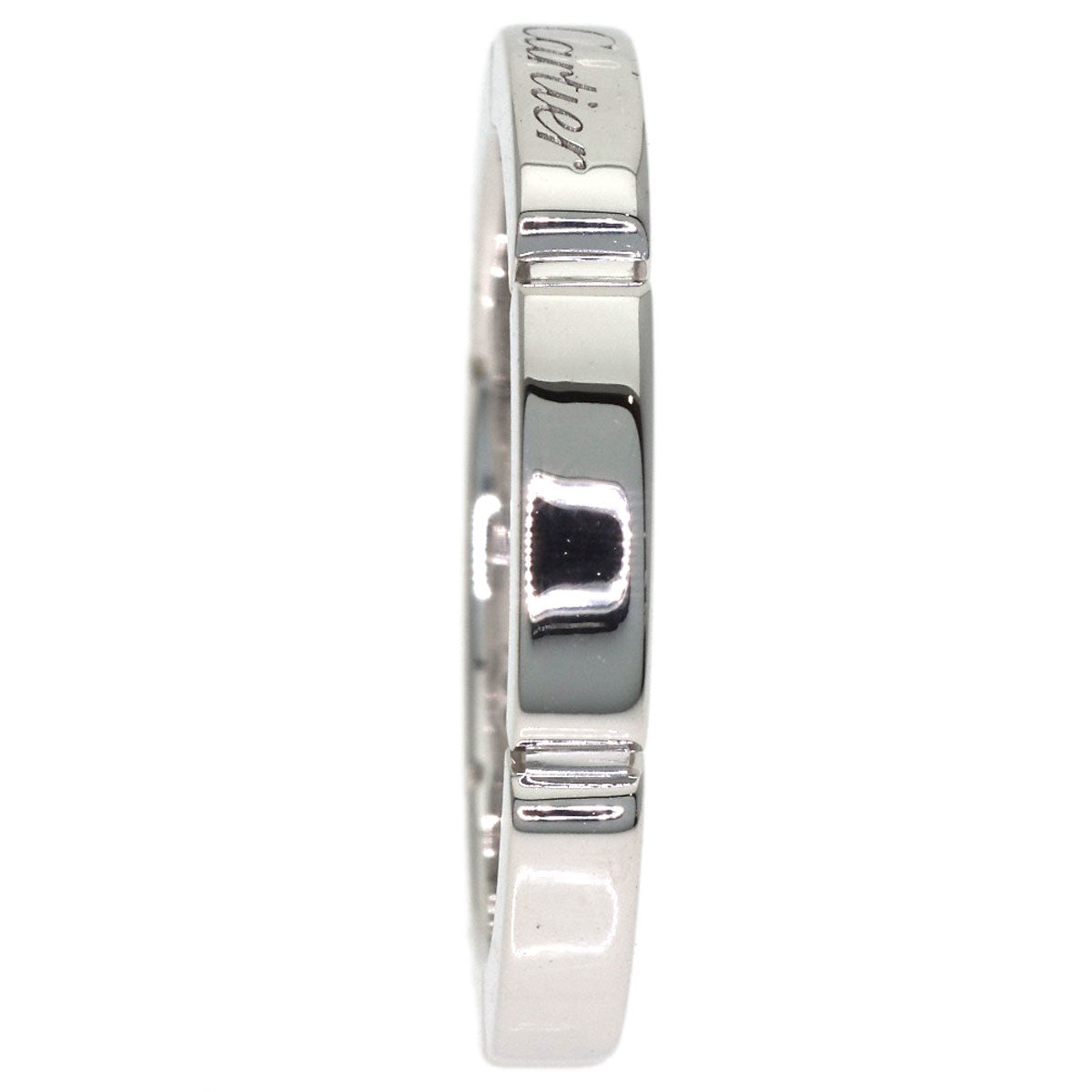 CARTIER Maillon Panthère #47 Ring K18 White Gold Ladies [Used]