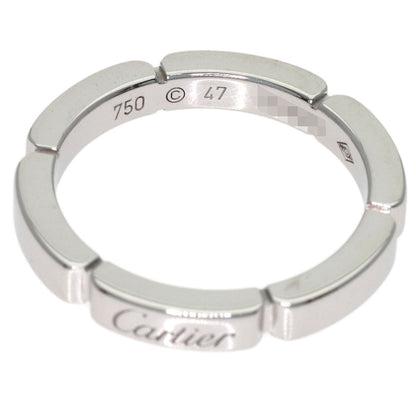 CARTIER Maillon Panthère #47 Ring K18 White Gold Ladies [Used]